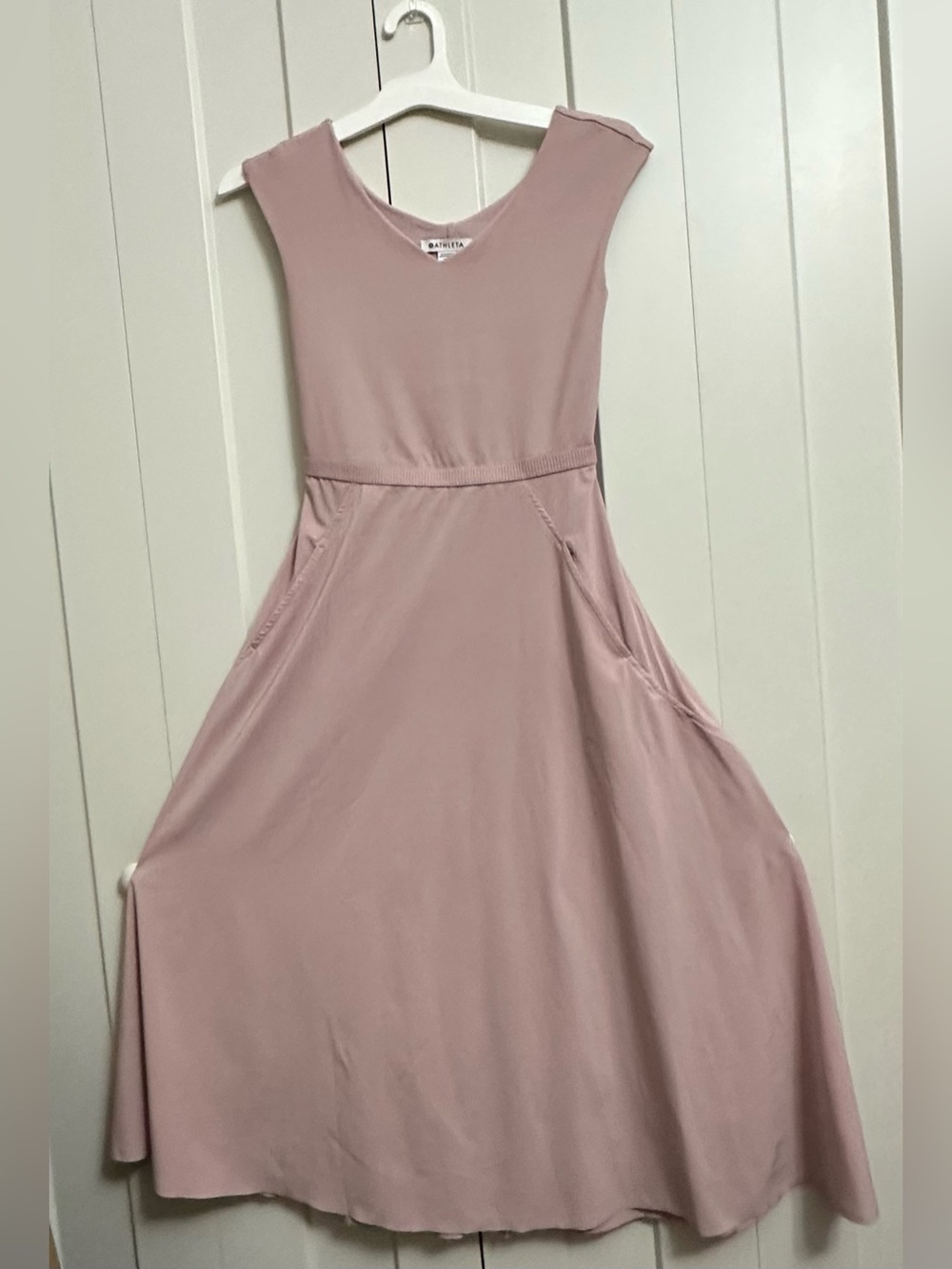 Athleta Ryder Cutout Midi Dress - Smoked Mauve - Size XS
